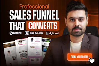 build a sales funnel in gohighlevel, clickfunnels or systeme io