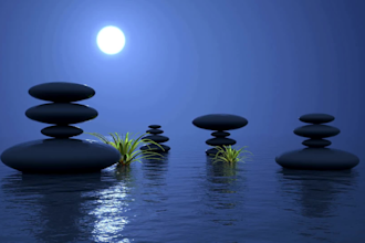 create HD relaxing meditation music videos with thumbnail