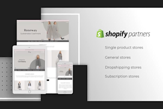 build shopify website dropshipping store print on demand shop
