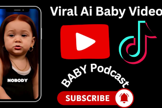 do ai baby podcast viral look alike ai baby ai talking baby video aibaby host
