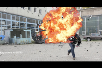 do visual effects, vfx video effect, vfx compositing, fire explosion, 3d model