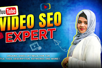 do best youtube video SEO expert optimization