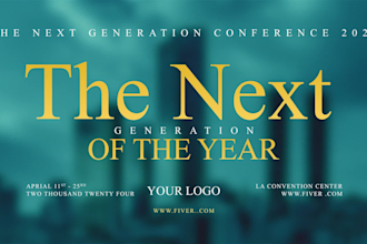 create a professional conference promo video for your event