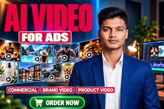 create ai commercial video,promotional ai ads,ai ugc ads,ai videography