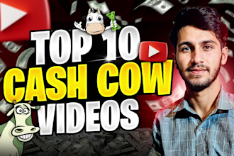 make top 10 faceless videos, cashcow videos, and youtube automation