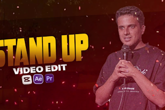 clip and edit your stand up comedy show