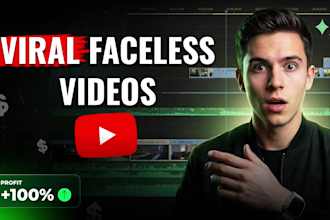 create professional faceless youtube automation videos