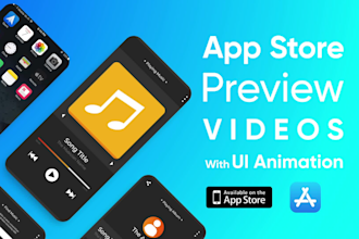 create custom IOS app preview video for apple app store