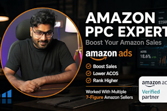setup, manage and optimize your amazon ads PPC campaigns