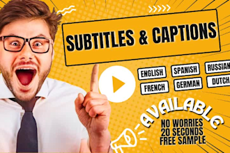 add and translate subtitles in your video