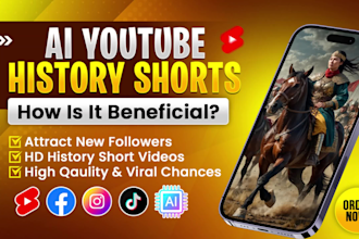 create ai youtube history shorts and ai history shorts ai shorts ai reels