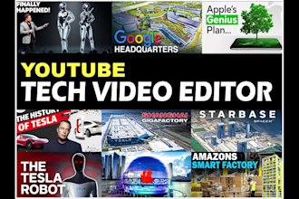 make high quality cash cow technology videos for youtube