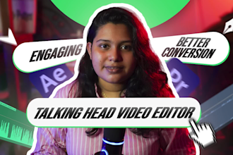 edit talking head videos for coaches and personal brands