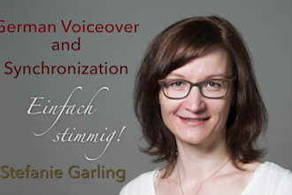 produce a female german voiceover in a pleasant warm voice