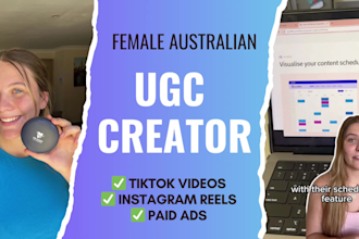 create ugc videos for tiktok, facebook and instagram reels