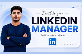 be your linkedin manager for personal brand growth