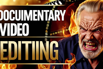 do cinematic documentary video editing for long form youtube videos