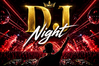 create dj night club, parties, music recaps, events and concert promo videos