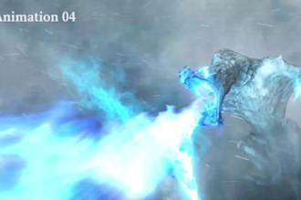 create 5 4k 3d dragon fire logo animation intros