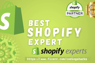 be best shopify expert, theme developer, store designer and speed optimization