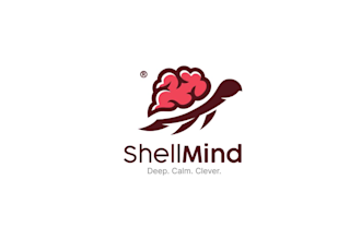 design a modern minimalist logo with full copyright