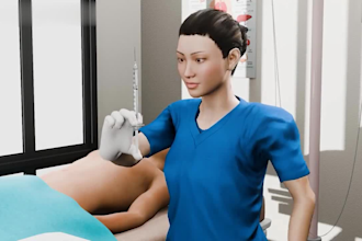 create 3d medical animation and scientific 3d product animation