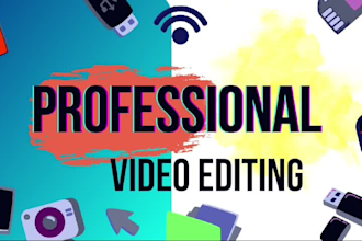 do professional video editing fast and cheap