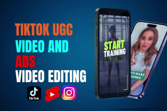 edit ugc tiktok video ads, dropshipping tiktok ads and tiktok videos