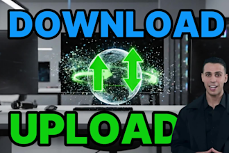download and upload anything from anywhere