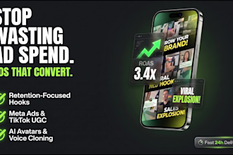 edit high converting facebook vsl, tiktok ugc or direct response video ad