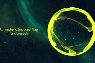 create beautiful organic sphere music visualizer