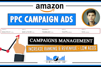 setup, manage, optimize amazon ppc ad campaigns