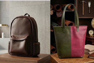 convert your sketches or images into precise leather bag patterns