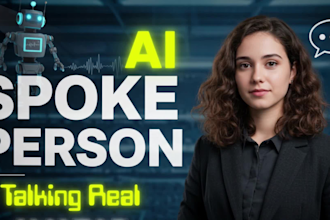 create a talking ai avatar video using script or audio