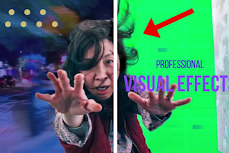 be your visual effects and special effects artist