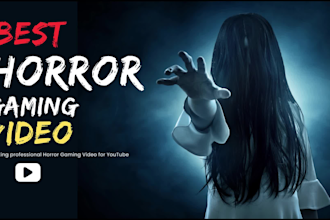 create pro gaming video editing adventure horror montages for youtube highlights