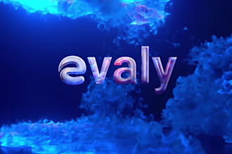 create 3d logo animation for youtube and business intro video