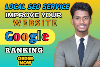 do local SEO service to improve your website google ranking