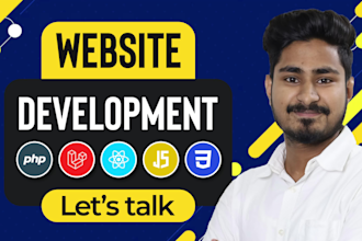 be full stack web developer software developer PHP laravel html react nodejs