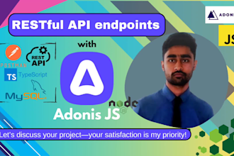 be your adonisjs API developer