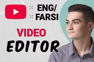 edit your youtube videos in persian and english