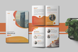 professionally design brochure or company profile