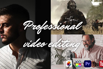 professionally edit your gaming and youtube videos