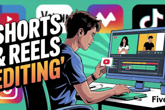 edit viral ai youtube reels, instagram reels and social media videos