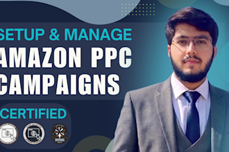 audit, setup, and manage amazon PPC campaigns to cut acos
