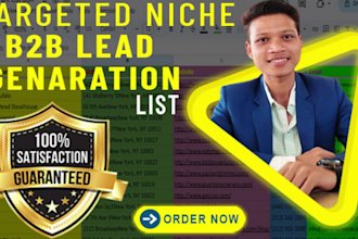 do b2b lead generation real estate list google map scraping