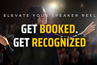 create and edit engaging speaker reel, sizzle, and demo reel editor