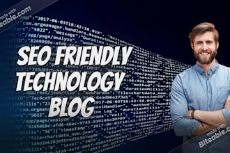 write technology and computer science article or blog