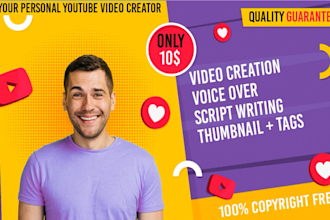 be youtube content maker and editor