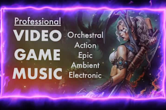produce video game music soundtrack music background music